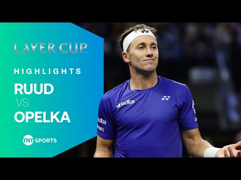 Tennis - Laver Cup : Casper Ruud offre un point clé et de grandes promesses à l’Europe YouTube Video
