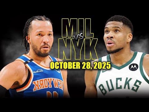 NBA : Giannis Antetokounmpo (37 pts) renverse les Knicks YouTube Video