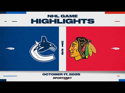 NHL : Vancouver s’impose au bout du suspense à Chicago YouTube Video