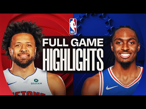 NBA : Cunningham (26pts) fait plier les Sixers YouTube Video
