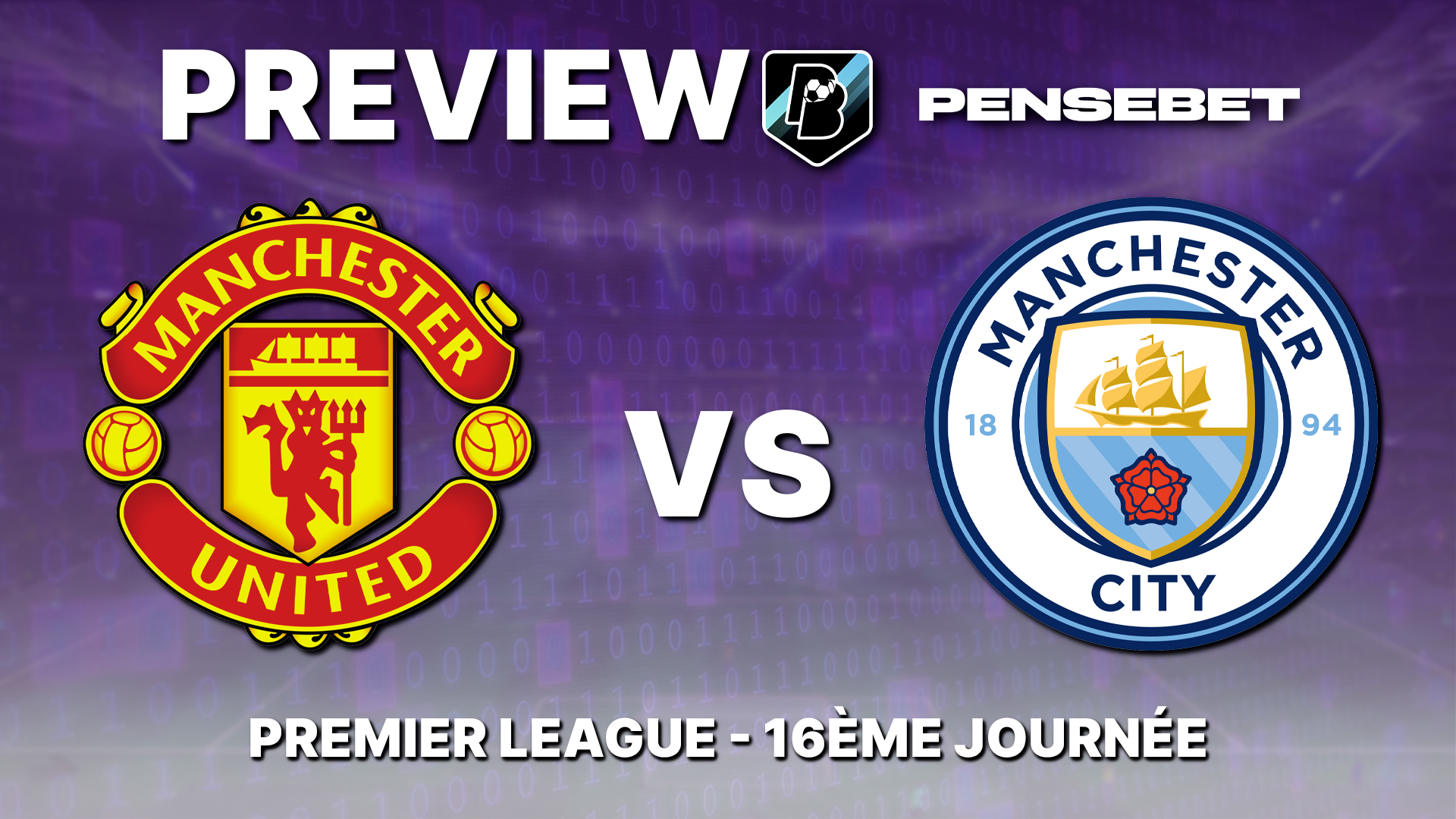 City / Man United en Premier League – Preview efficace et Prono : les 5 points à savoir avant le match !