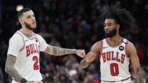NBA : les Bulls envisagent de se séparer de Coby White et Lonzo Ball cet été