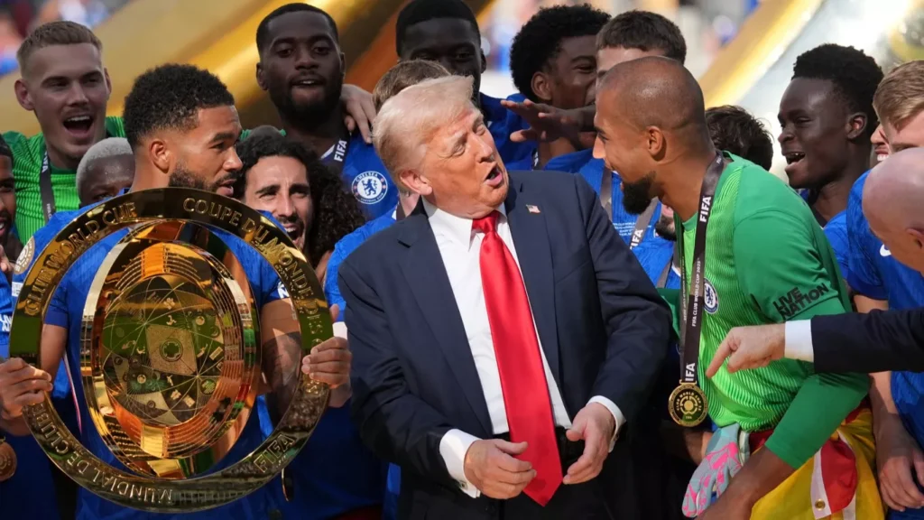 Coupe du Monde des Clubs : Trump voulait faire partie de la fête de Chelsea, affirme James
