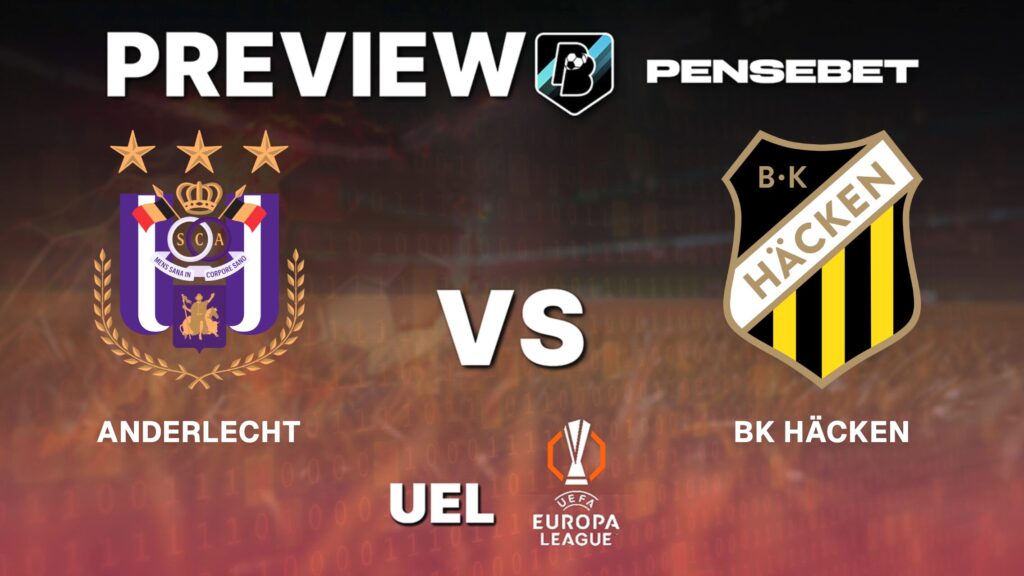 UEFA Europa League : Anderlecht vs BK Hacken – Pronostic Gratuit et prédictions