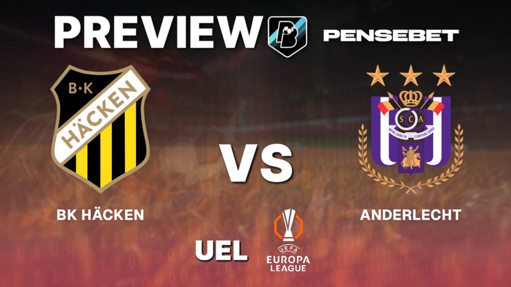 UEFA Europa League : BK Hacken vs Anderlecht – Pronostic Gratuit et prédictions