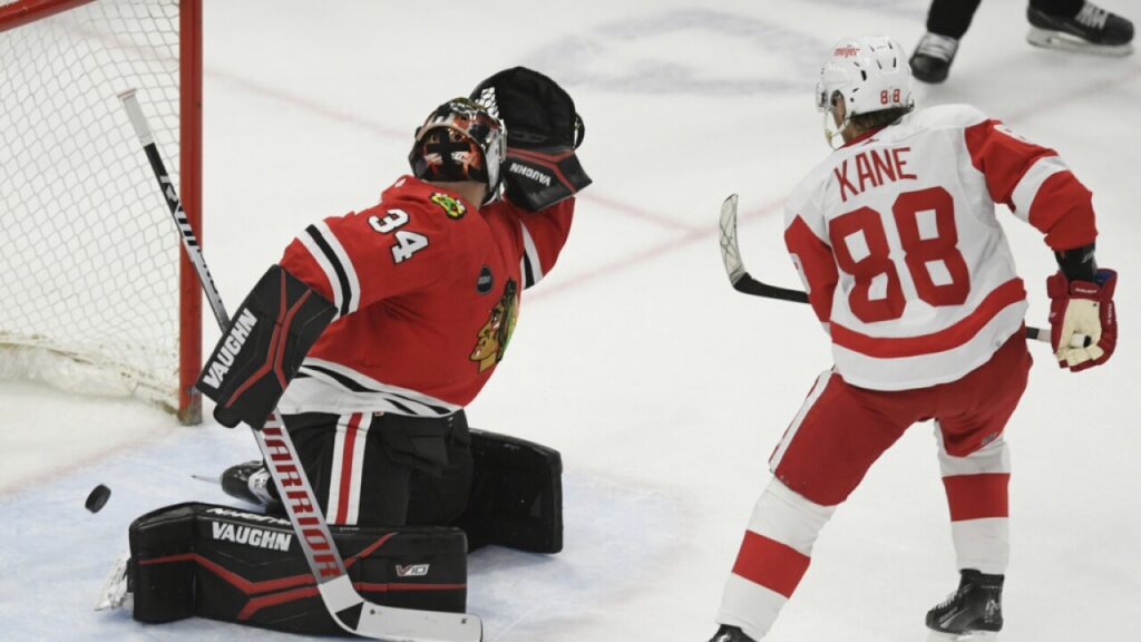 NHL : Les Red Wings prolongent Patrick Kane pour un an