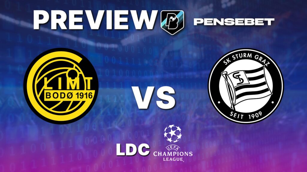 UEFA Champions League : Bodo/Glimt vs Sturm Graz – Pronostic Gratuit et prédictions