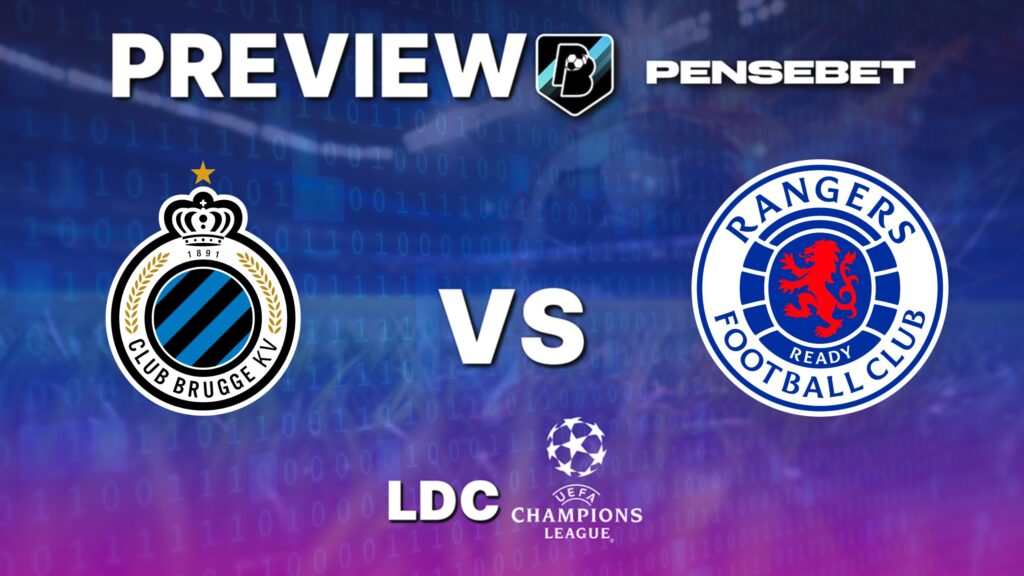 UEFA Champions League : Club Brugge vs Rangers – Pronostic Gratuit et prédictions