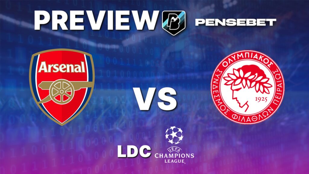 Arsenal vs Olympiakos - Pronostic Gratuit et prédictions - Ligue des Champions - 01/10/2025