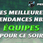 Les meilleures tendances NBA EQUIPES du 10-02-2026