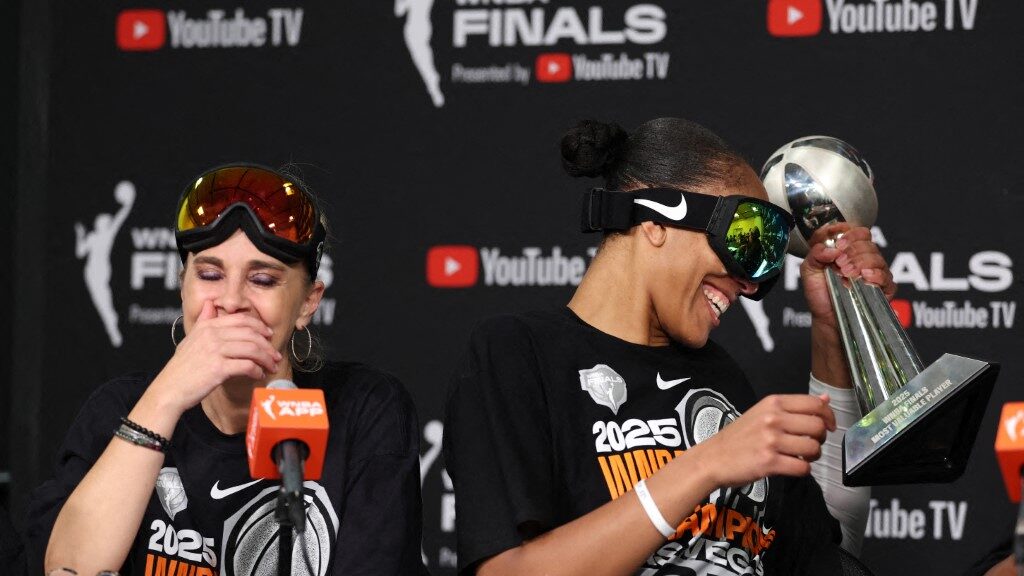 WNBA : les Aces sweepent le Mercury 4 à 0 et remportent le trophée