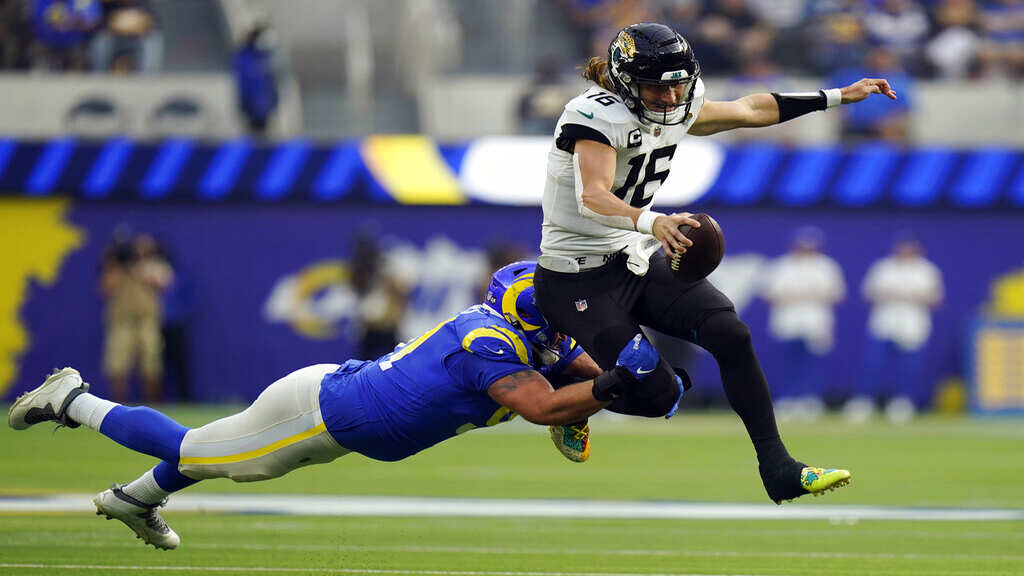Nfl duel semaine Week 7 Trevor Lawrence Jacksonville Jaguars vs Young/Verse Los Angeles Rams