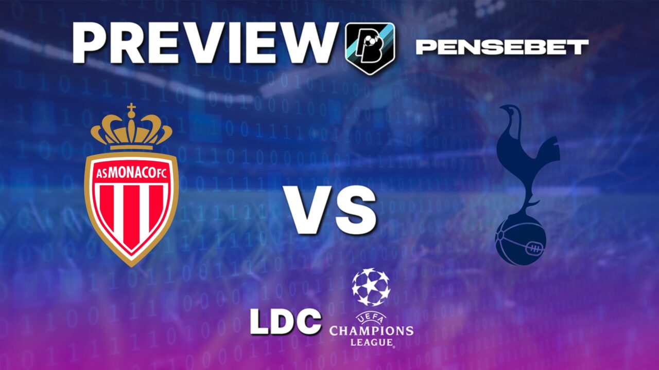 AS Monaco vs Tottenham – Pronostic Gratuit et prédictions – Ligue des Champions – 22/10/2025