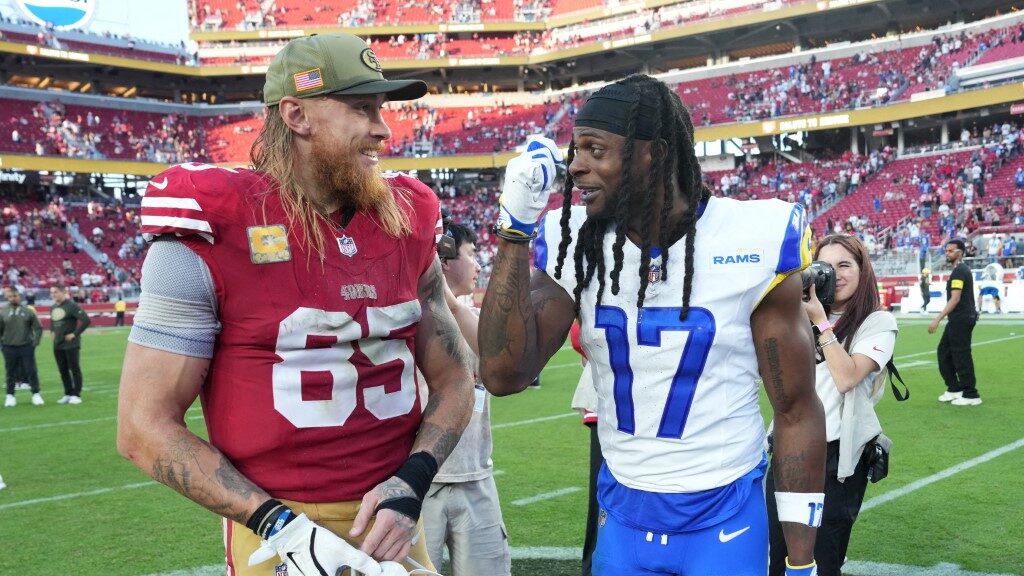 NFL : Le receveur des Rams, Davante Adams, frappe fort malgré une blessure oblique dans la victoire contre les 49ers