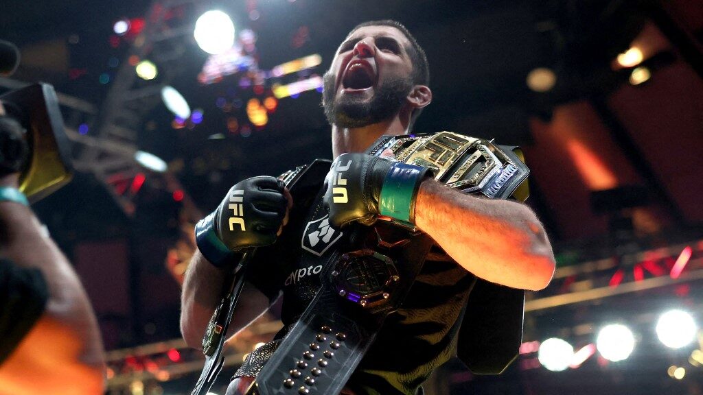 Islam Makhachev, double champion UFC Islam Makhachev, double champion UFC
