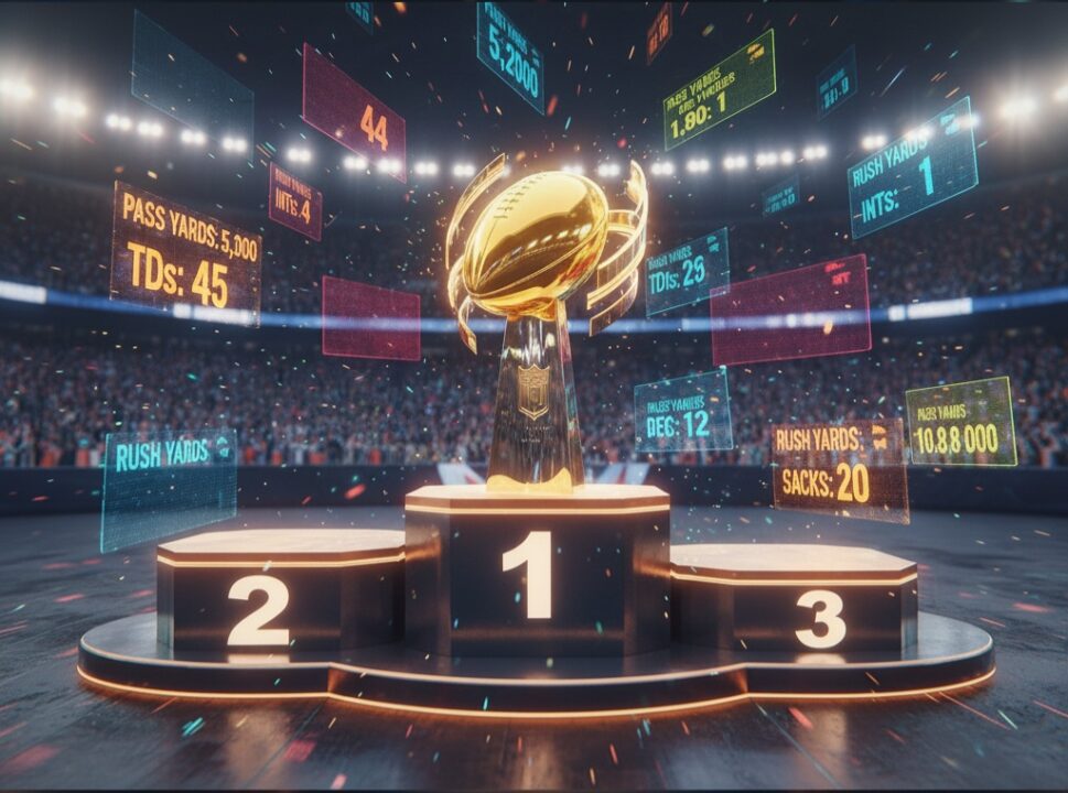 Nfl podium top players statistiques semaine Week 12