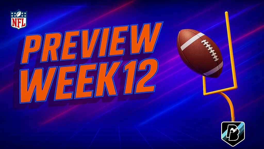 NFL Preview Week 12 : L’heure de déjouer les pronostics