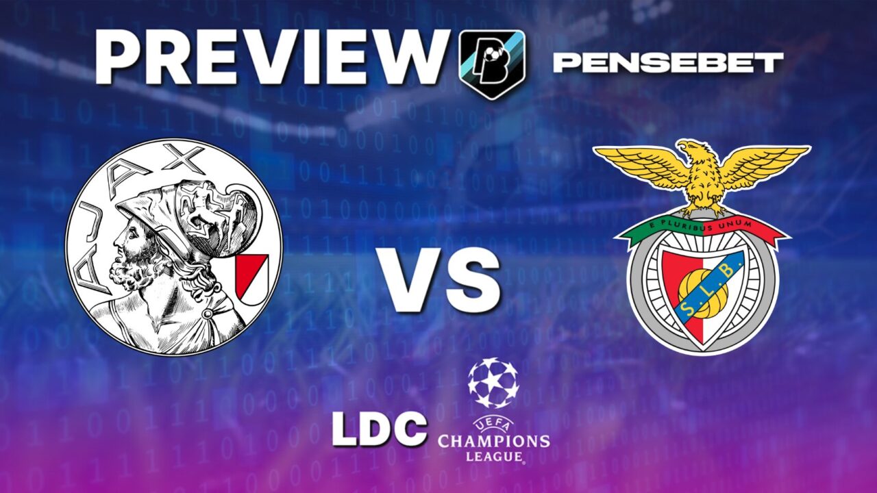 Ajax Amsterdam vs Benfica - Pronostic Foot gratuit et prédictions - Ligue des Champions - 25/11/2025 Ajax Amsterdam vs Benfica - Pronostic Foot gratuit et prédictions - Ligue des Champions - 25/11/2025