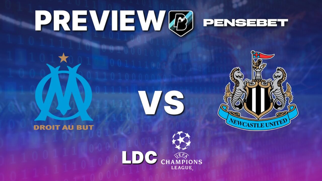 Olympique de Marseille vs Newcastle – Pronostic Foot gratuit et prédictions – Ligue des Champions – 25/11/2025
