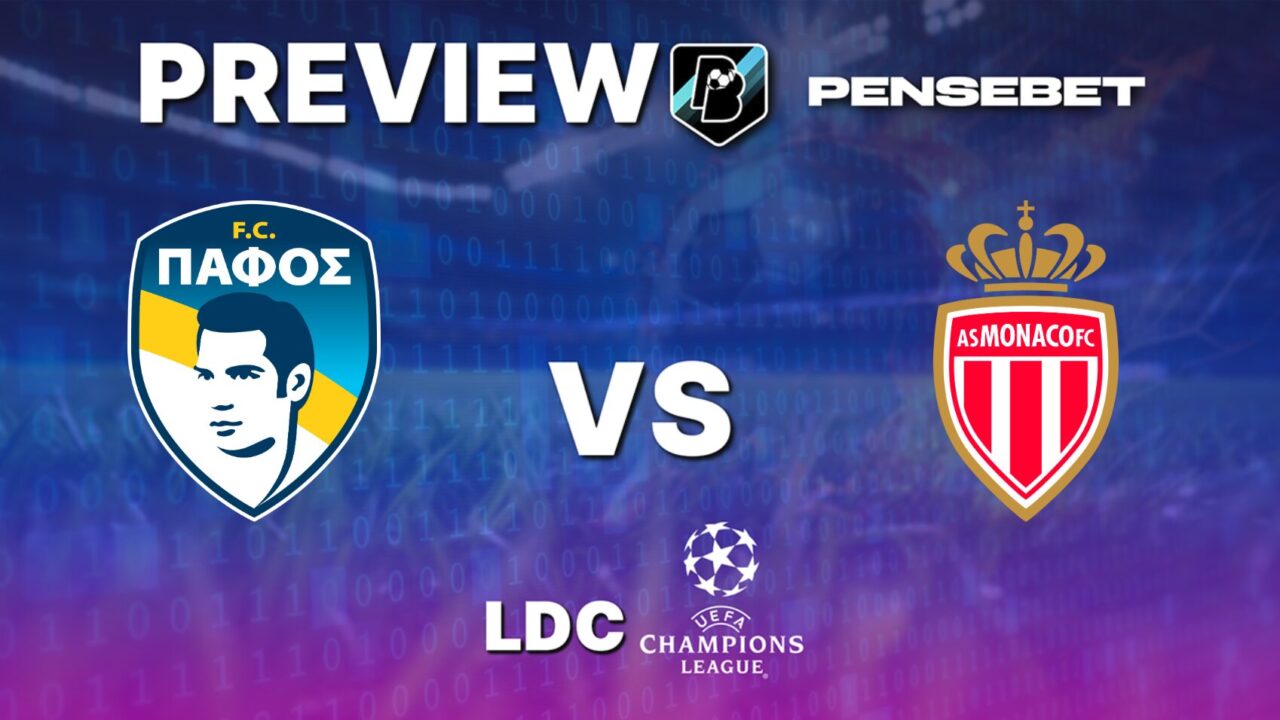 Pafos FC vs AS Monaco – Pronostic Foot gratuit et prédictions – Ligue des Champions – 26/11/2025 Pafos FC vs AS Monaco – Pronostic Foot gratuit et prédictions – Ligue des Champions – 26/11/2025