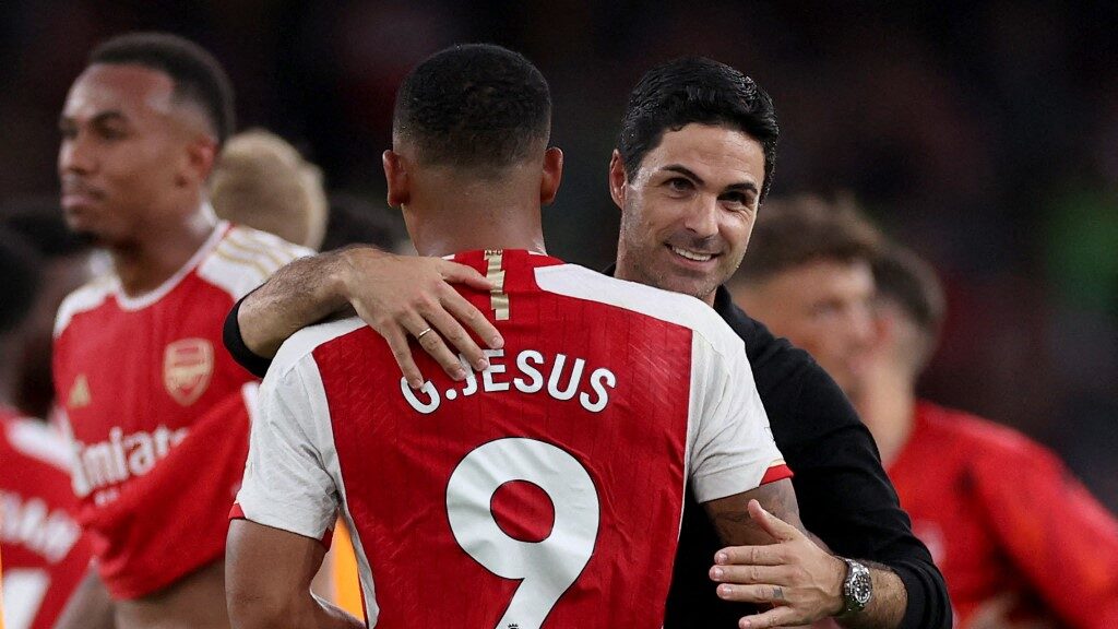 Premier League : Arteta fait confiance à Gabriel Jesus pour la course au titre