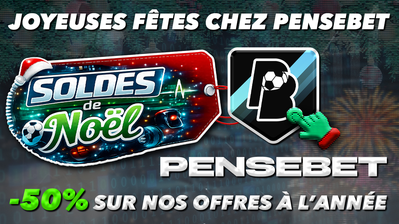 PenseBet régale pendant les fêtes : -50% sur nos abonnements annuels PenseBet régale pendant les fêtes : -50% sur nos abonnements annuels