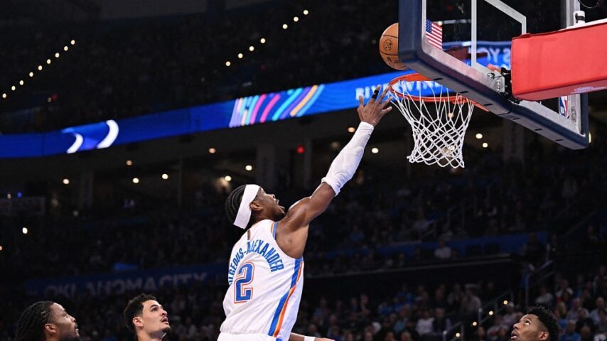 NBA : OKC s'en sort en overtime contre Utah