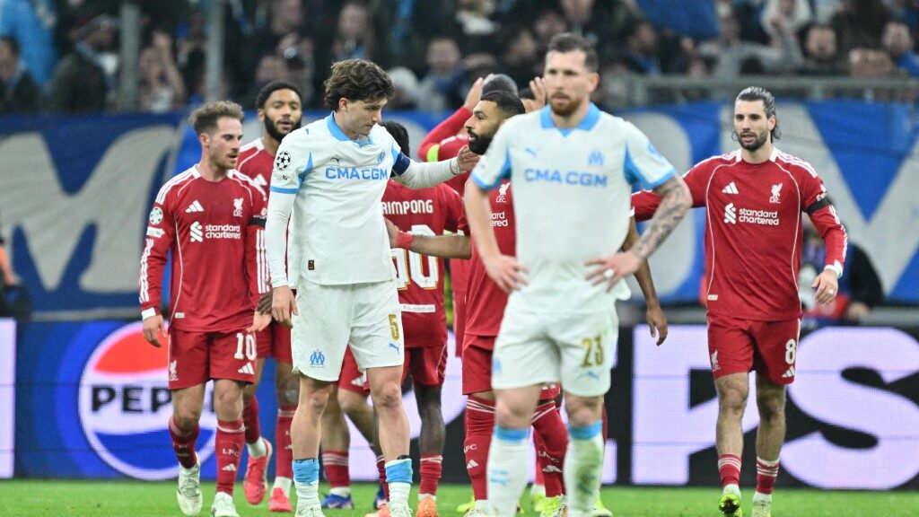 Ligue des Champions : l’OM tombe de haut face à Liverpool et se retrouve au bord du précipice Ligue des Champions : l’OM tombe de haut face à Liverpool et se retrouve au bord du précipice