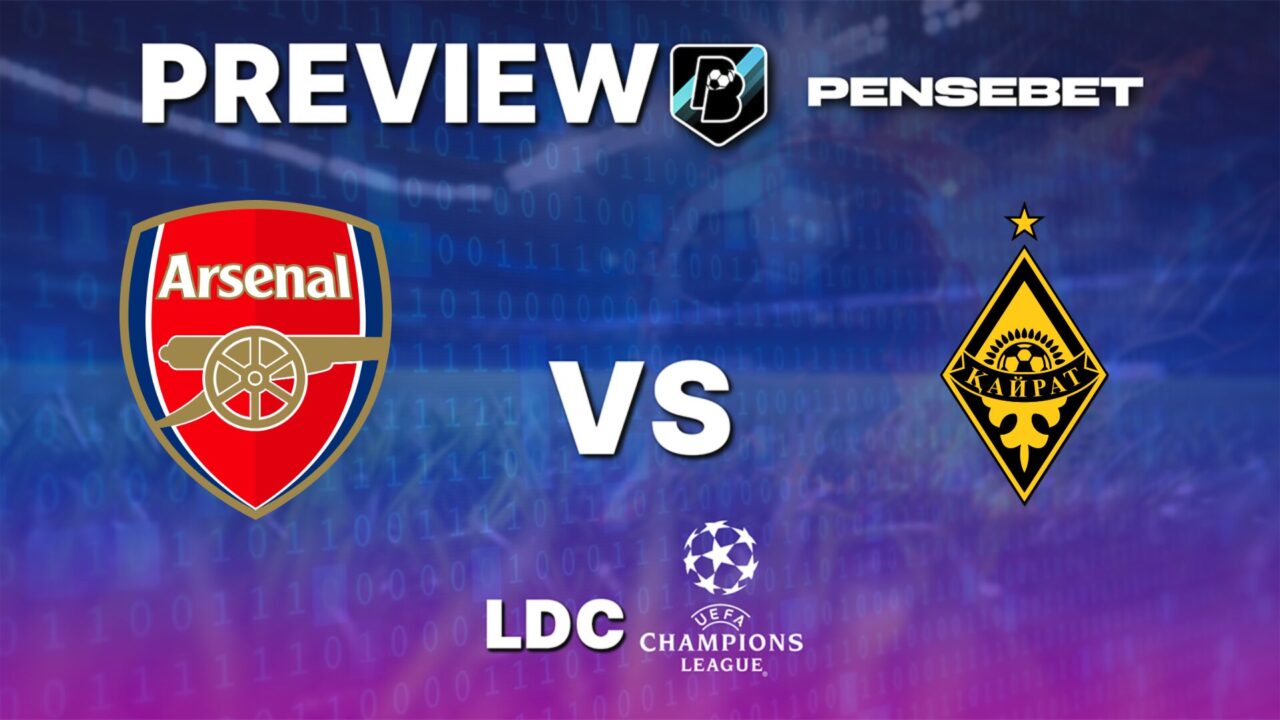 Arsenal vs Kairait Almaty - Pronostic Foot gratuit et prédictions - Ligue des Champions - 28/01/2026 Arsenal vs Kairait Almaty - Pronostic Foot gratuit et prédictions - Ligue des Champions - 28/01/2026