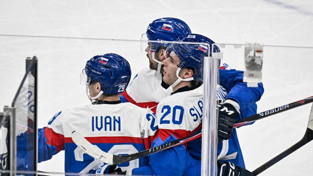 JO 2026 – Hockey : Slafkovsky frappe deux fois, la Slovaquie surprend la Finlande