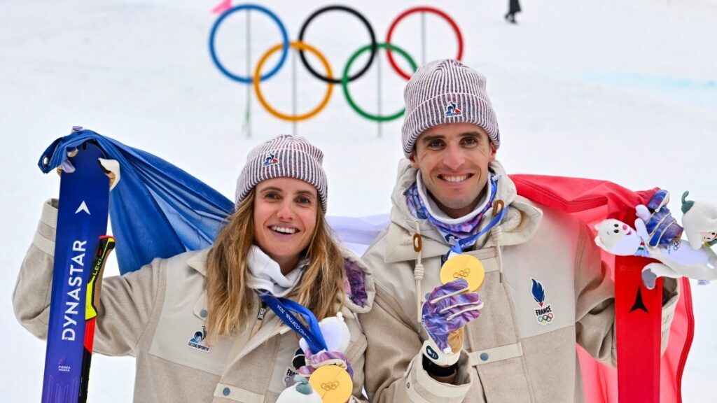 JO 2026 - Ski-alpinisme : Harrop et Anselmet sacrés champions olympiques en relais mixte