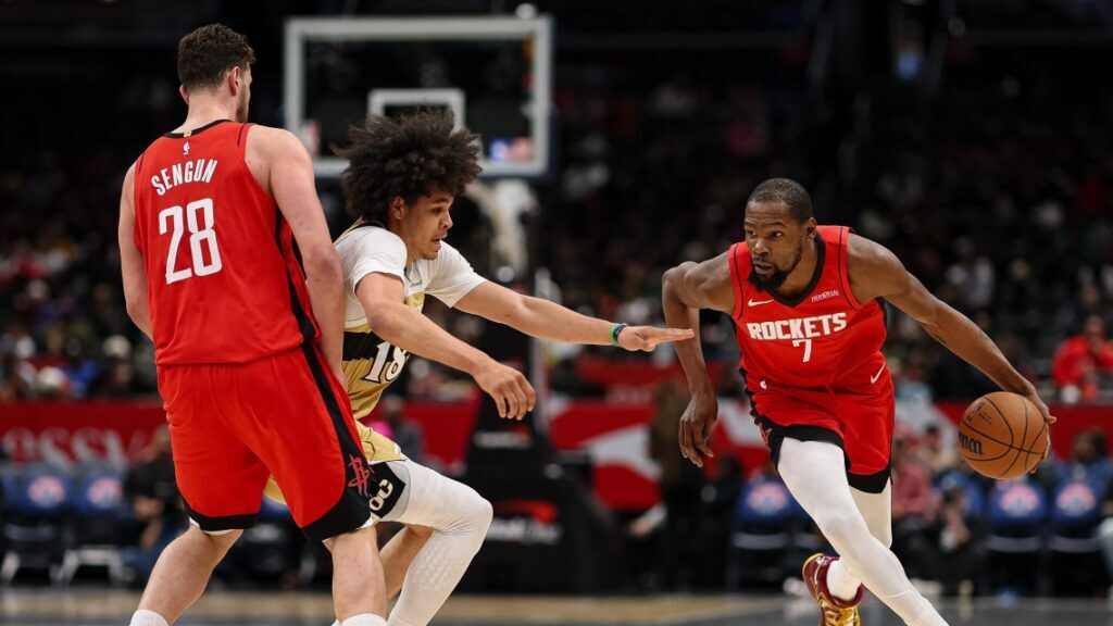 NBA : Durant et Sengun en patrons, Houston résiste à Washington dans une soirée électrique