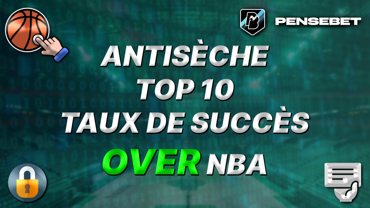 TOP 10 OVER NBA HIT RATES - PENSEBET