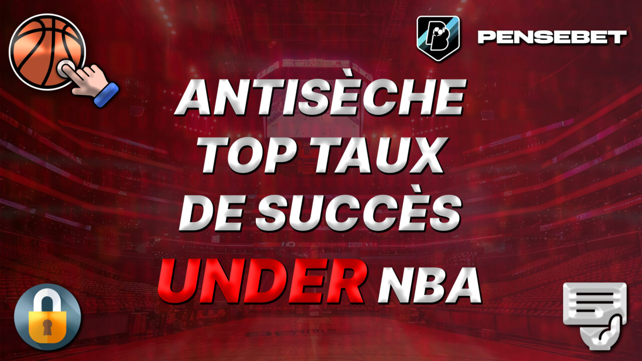TOP 10 UNDER NBA HIT RATES - PENSEBET