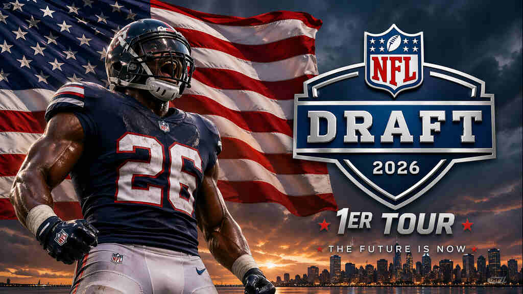 Draft NFL 2026 : Les choix du 1er tour