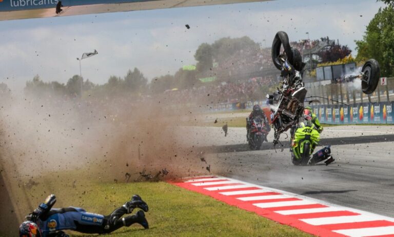 Moto GP : Un Grand Prix en Catalogne catastrophique avec des blessures pour J.Zarco et A.Marquèz