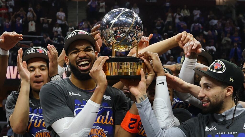 NBA : La franchise de New York valide sa place en Finales après un double balayage historique