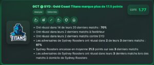 Sydney Roosters vs Gold Coast Titans - Pronostic NRL gratuit et prédictions - 08/05/2026