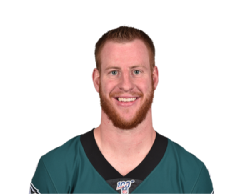 Photo de Carson Wentz en NFL avec Minnesota Vikings