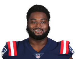 Photo de Mike Onwenu en NFL avec New England Patriots