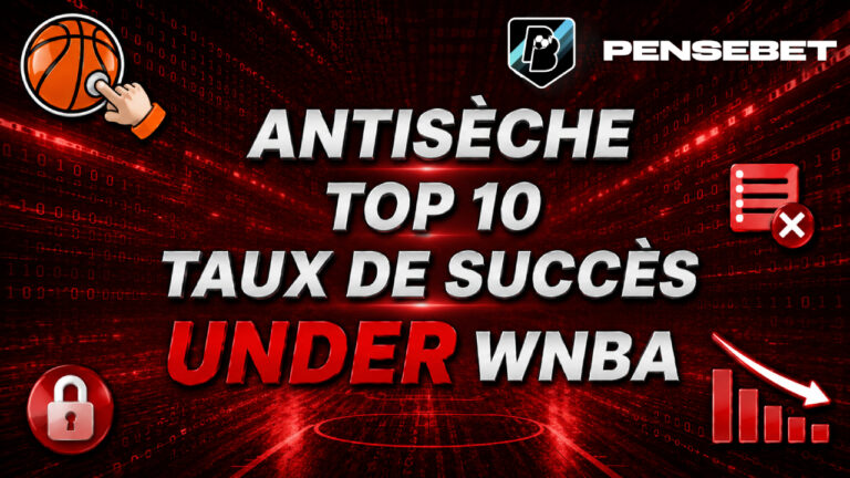 TOP TENDANCES SIMPLES WNBA UNDER