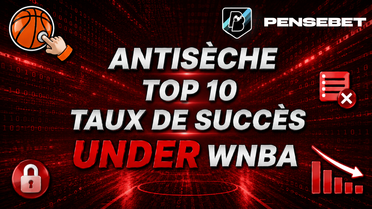 TOP TENDANCES SIMPLES WNBA UNDER
