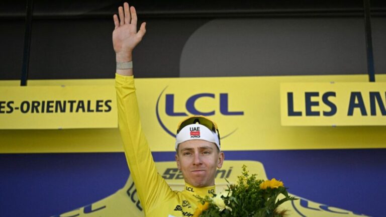 Tour de France : Tadej Pogacar remporte la 3e étape et prends le maillot jaune