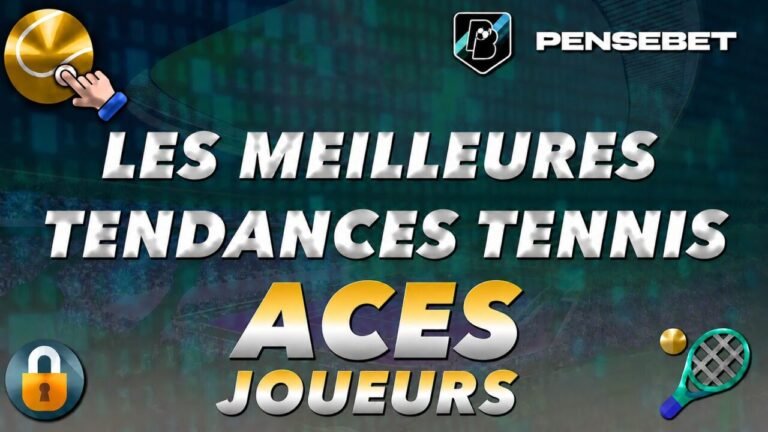 Tendances Tennis ATP 'Aces par joueur' du 11-08-2026 Tendances Tennis ATP 'Aces par joueur' du 11-08-2026