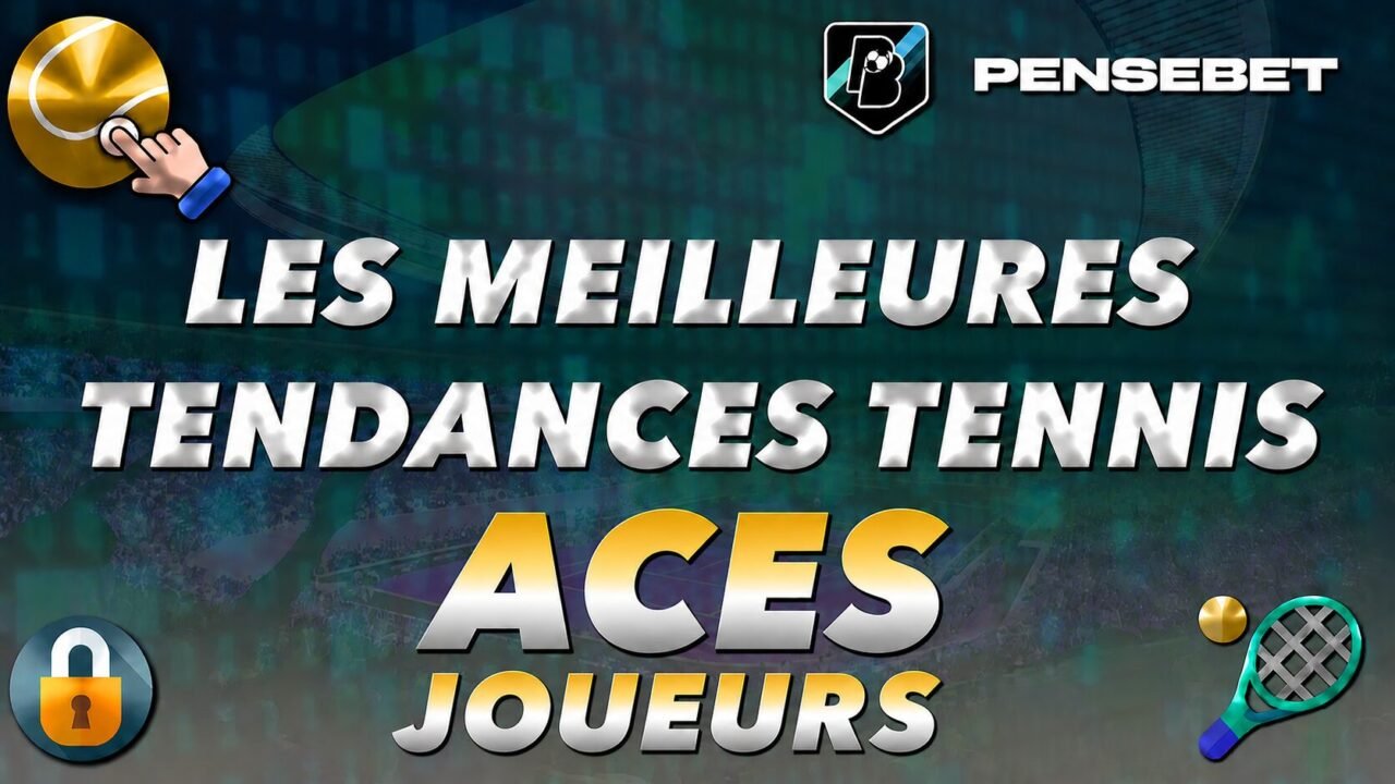 Tendances Tennis ATP 'Aces par joueur' du 03-08-2026