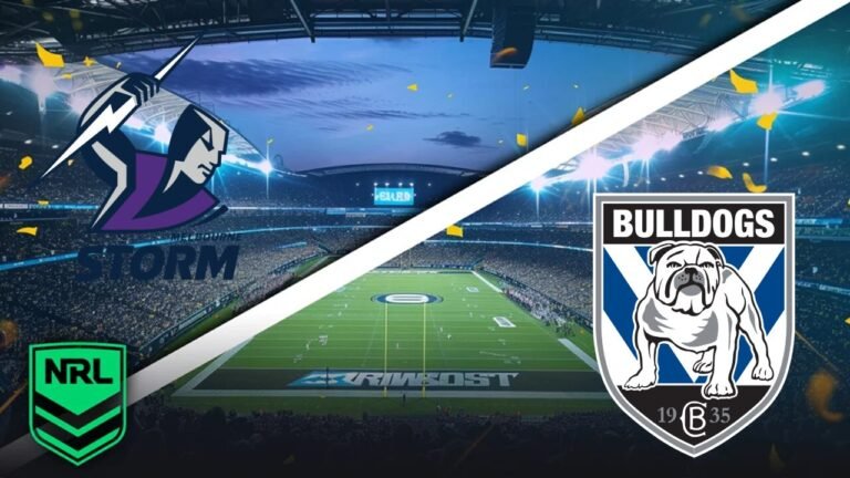 Storm vs Bulldogs – Pronostic Gratuit NRL – 31/07/2026