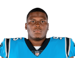 Photo de Derrick Brown en NFL avec Carolina Panthers