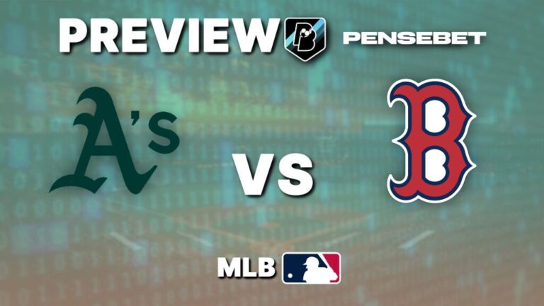 Athletics vs Boston Red Sox – Pronostic MLB – 27/07/2026
