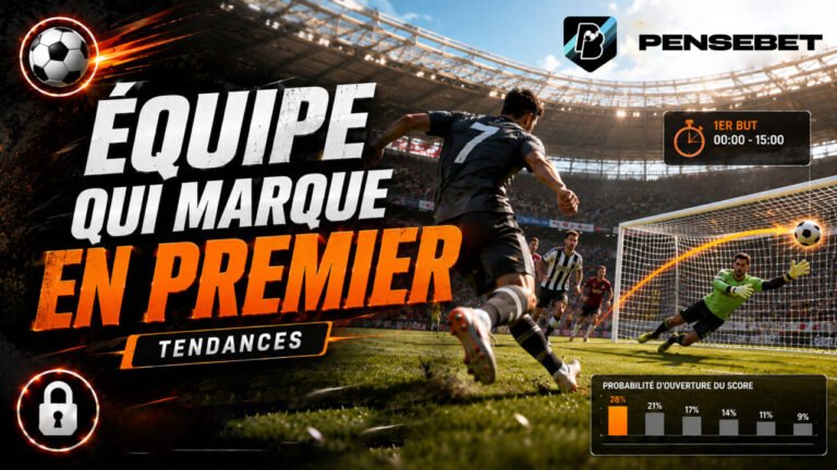 Les meilleures tendances FOOT 'Équipe qui marque en premier' du 13-08-2026 Les meilleures tendances FOOT 'Équipe qui marque en premier' du 13-08-2026
