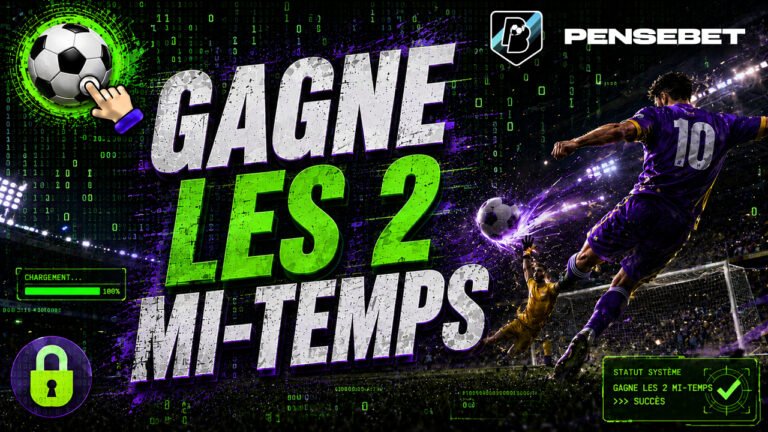 Les meilleures tendances FOOT 'Gagne les deux mi-temps' du 15-08-2026